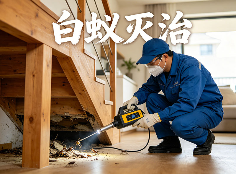瑞安白蚁灭治服务｜专业消杀，筑牢建筑安全防线