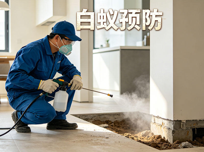 瑞安白蚁预防服务｜事前科学防护，杜绝蚁患滋生